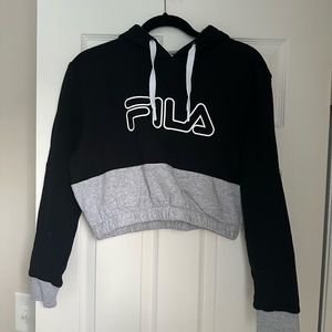 FILA cropped hoodie